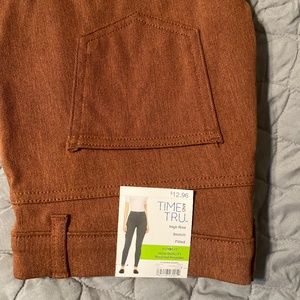 High rise stretch pant